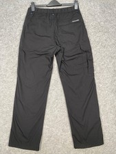 Ladies Craghoppers Walking Hiking Solarshield Trousers Black Size S W30in