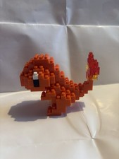 nintendo pokemon charmander nanoblock set all pieces disassembled 
