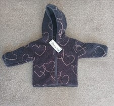 George baby girls navy fleece
