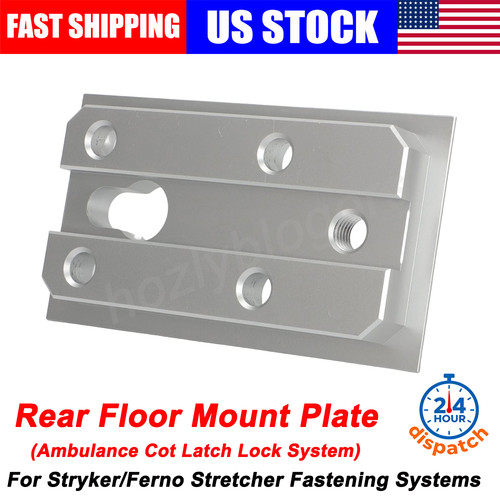 Rear floor mount - plate, for