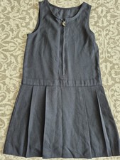 Navy Blue School Pinafore