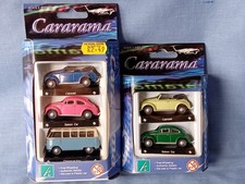 Cararama 1:72 - Collection Of 4 Volkswagen Beetle Models & VW Samba Van - Sealed