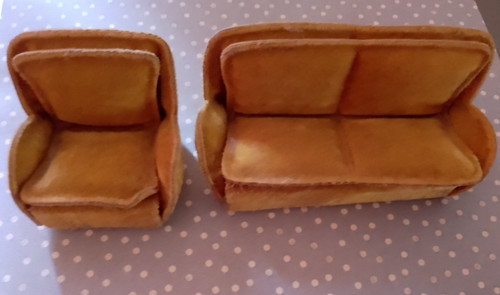 Dolls house furniture vintage - dolls,
