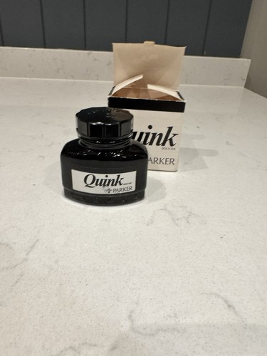 Parker quink black ink - black,