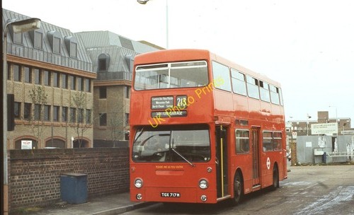 35mm slide bus london - bus,