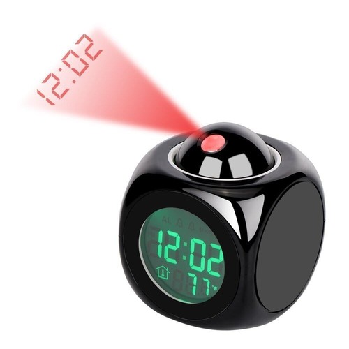 Projection clock led alarm - led,