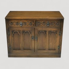 Old Charm Small Oak Sideboard