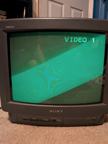 Sony trinitron 13m10 retro - sony,