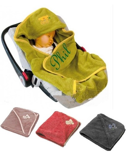 Baby throw blanket embroidered - blanket,