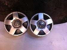 VW GOLF ALLOY WHEELS 2002 MK4 TWO 2 X ALLOY WHEELS 15" INCHES ALLOYS