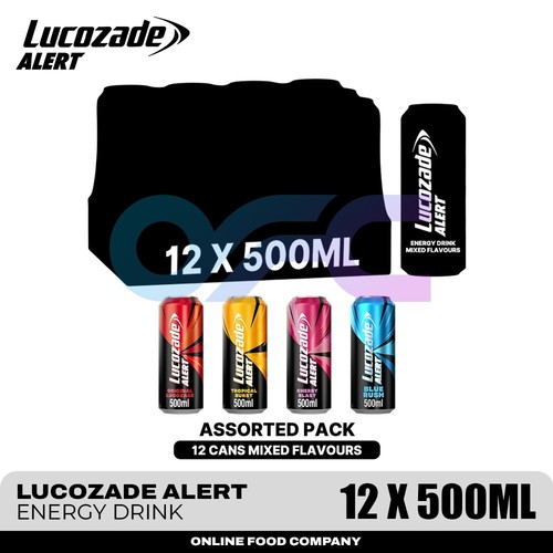 Lucozade alert energy drinks - alert,