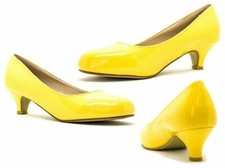 Ladies Low Kitten Heel Court