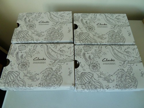 Clarks empty shoe box - clarks,