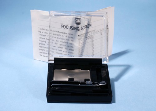 Olympus focusing screen - focusing,