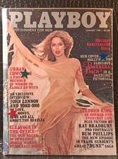 January 1981 Vintage Play Boy
