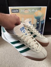 adidas LG II SPZL Trainers Cream / Green UK 6.5 BNIBWT Liam Gallagher Oasis