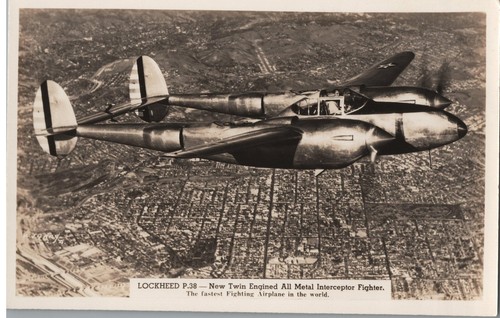 Lockheed lightning - lockheed, p-38