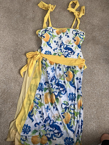 Womens lemon tie - lemon,