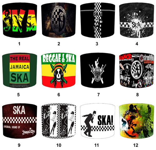 Reggae ska music lamp shades - lamp,