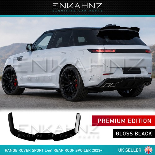 Gloss black rear roof spoiler - gloss,