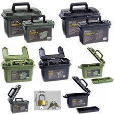 Ammunition Box Plastic Ammo Transport Box Transport Box with Lid Lockable