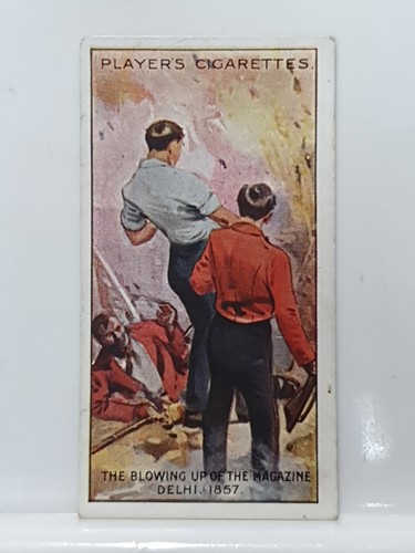 Cigarette card player - card,,