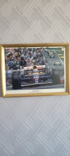 Signed print framed - framed, of