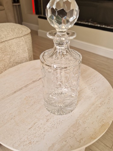 Crystal whisky decanter - crystal,