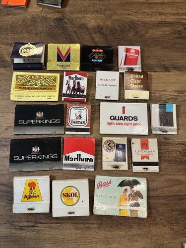 Vintage advertising matchbox - advertising,