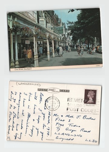 Postcard lord street - postcard,