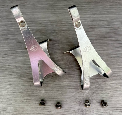 Cinelli toe clips aluminum - toe, (2)