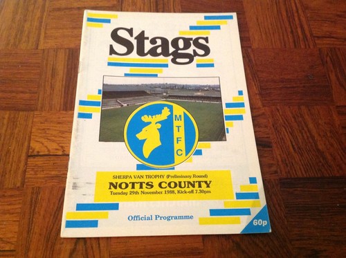 Mansfield town notts county - mansfield,