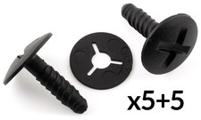 5x (5+5) Trim Clips For VW T5