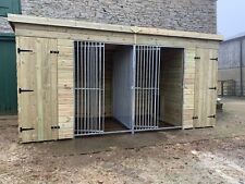 Duo Dog Kennel and Run 15 x