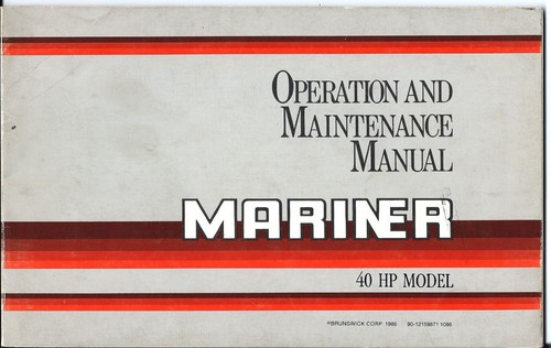 Mariner 40hp outboard - 40hp,