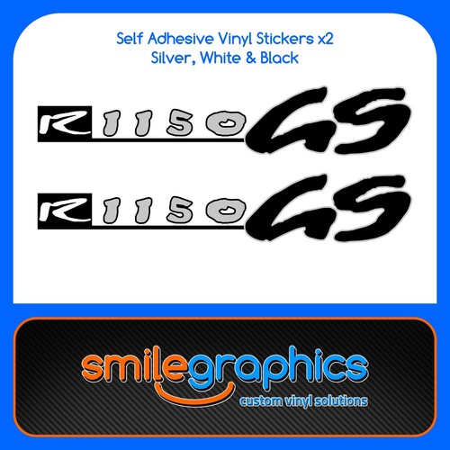 Bmw r1150gs tank decals black - bmw,