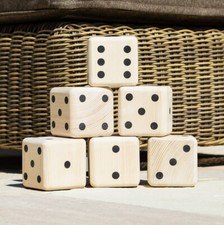 Harrier Giant Wooden Dice Set