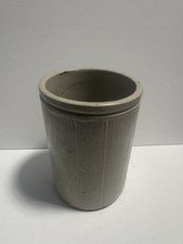 Vintage Antique Stoneware Marmalade/Jam Pot C.1900