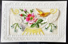Vintage WWI French Silk