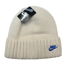 Beige Nike Beanie Hat Winter