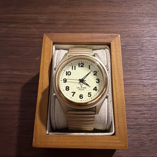 Men gold tone talking - men’s,