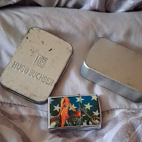 Hugo buchser petrol lighter - hugo, f