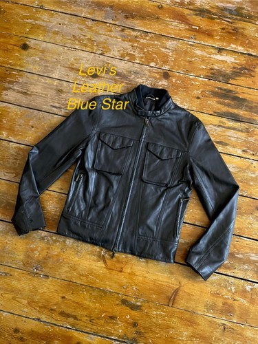 Levi leather jacket rare - leather,