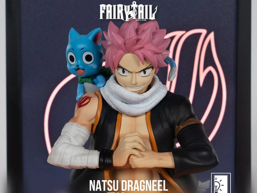 Fairy tail natsu dragneel - tail, neon