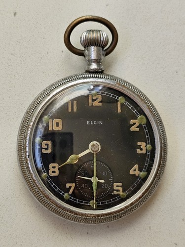 Elgin antique men military - elgin,