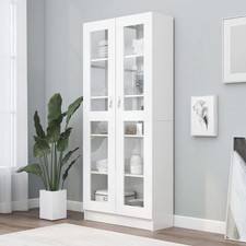 Modern Wooden Large Vitrine