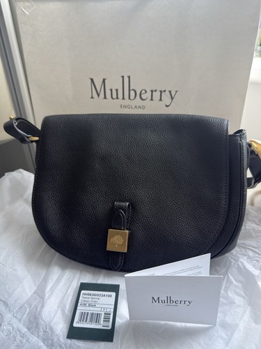 Mulberry tessie satchel - tessie, black
