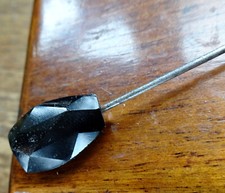 antique Victorian French jet