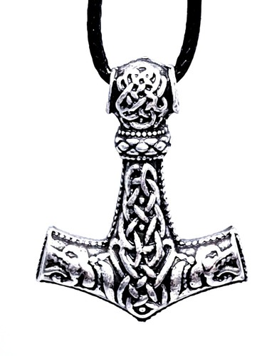 Thors hammer necklace - necklace, mjolnir