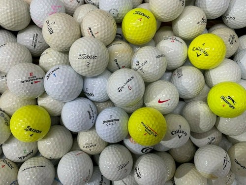 Mixed golf balls used - balls,